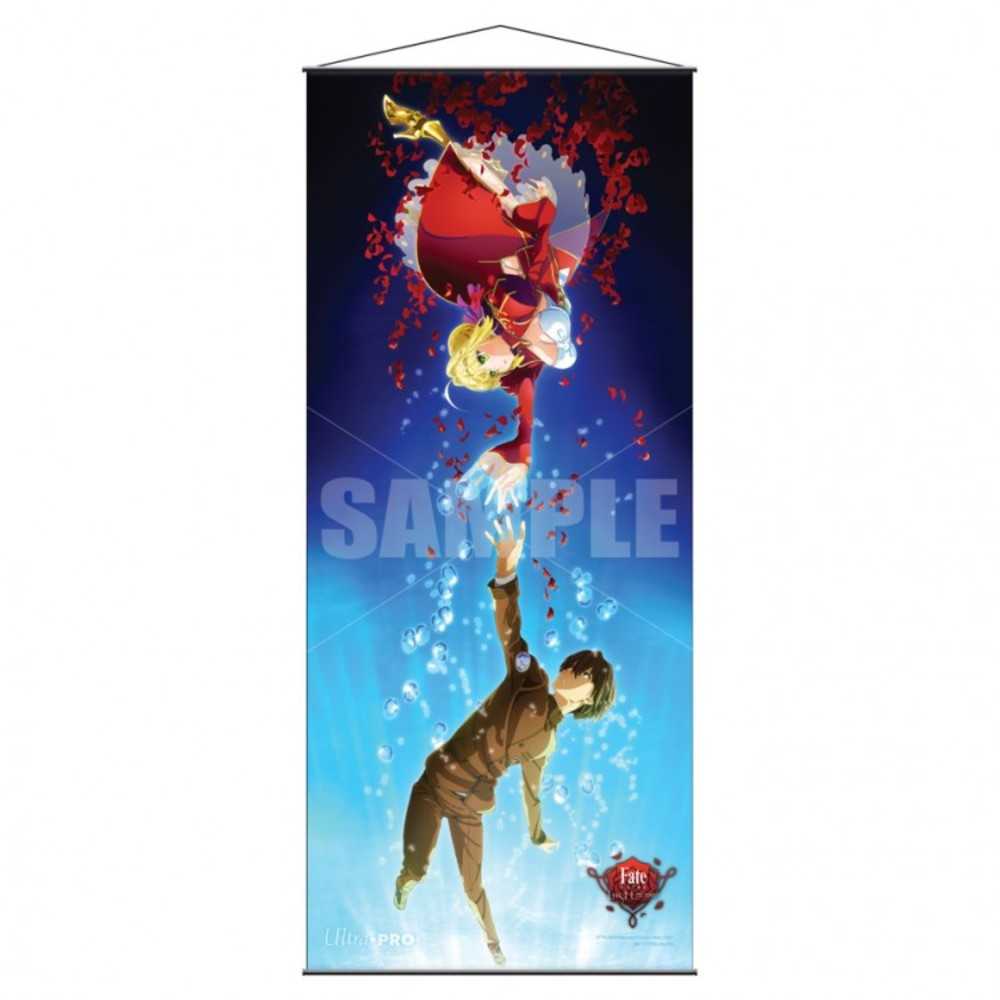 Wall Scroll: Fate: Saber And Hakuno