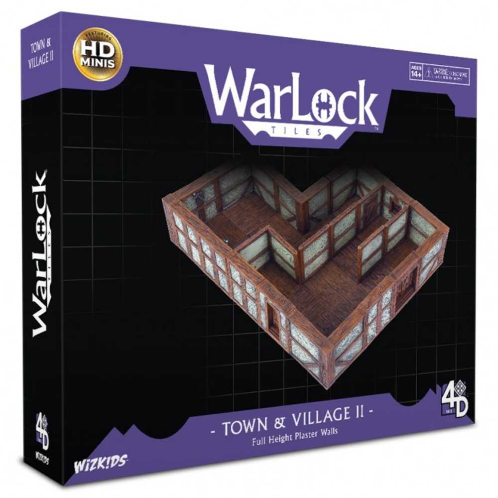 War Lock Tiles: Town II: Plaster Walls