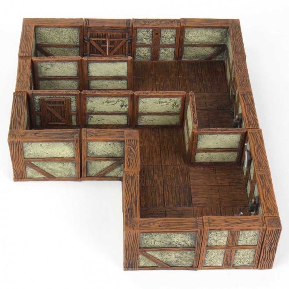 War Lock Tiles: Town II:Plaster Walls Exp