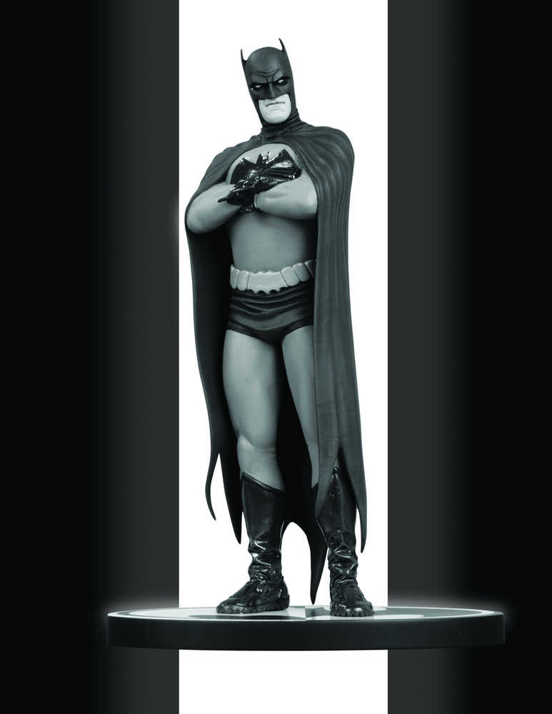 Batman Black And White Statue By Frank Quitely