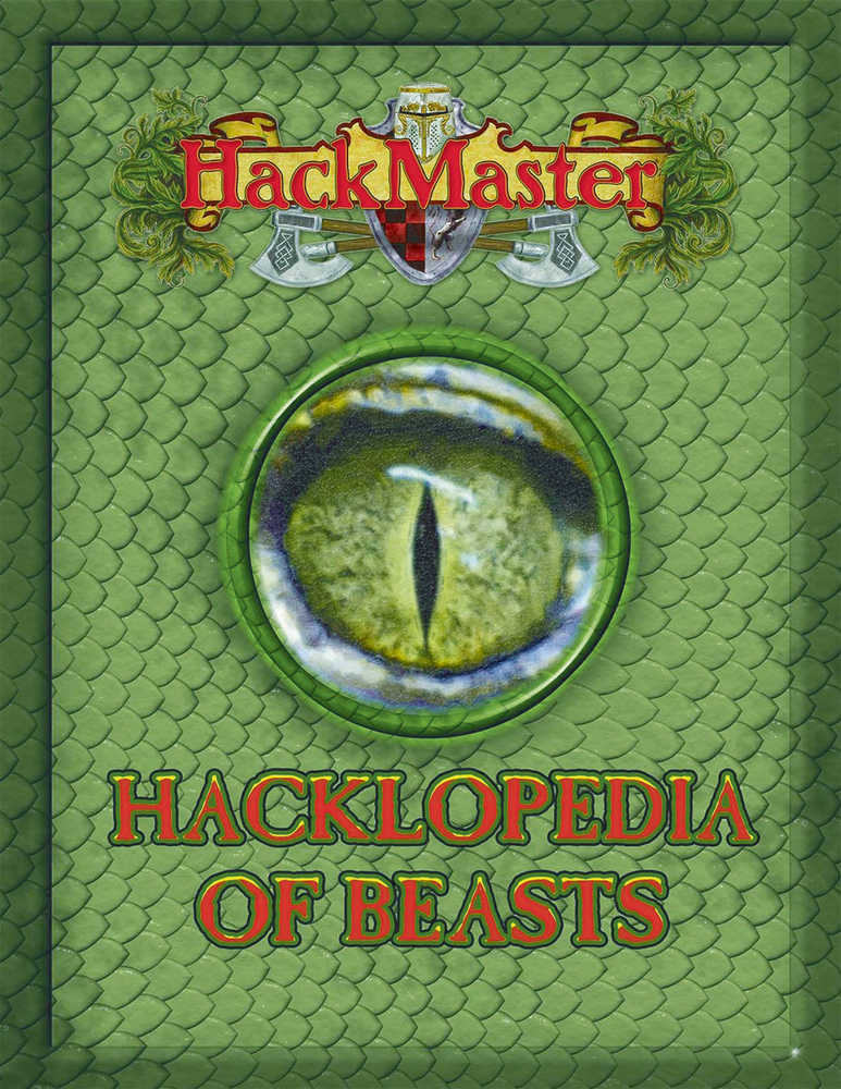 Hackmaster Role Playing Game Hacklopedia Of Beasts Hardcover 