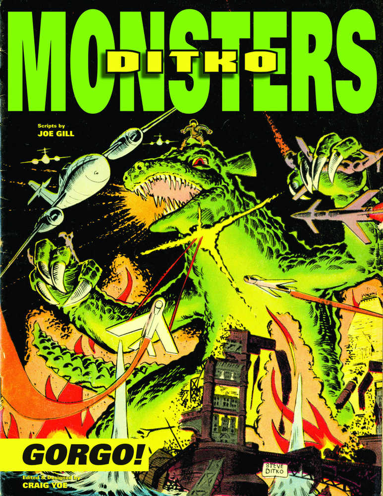 Steve Ditko Monsters Hardcover Volume 01 Gorgo