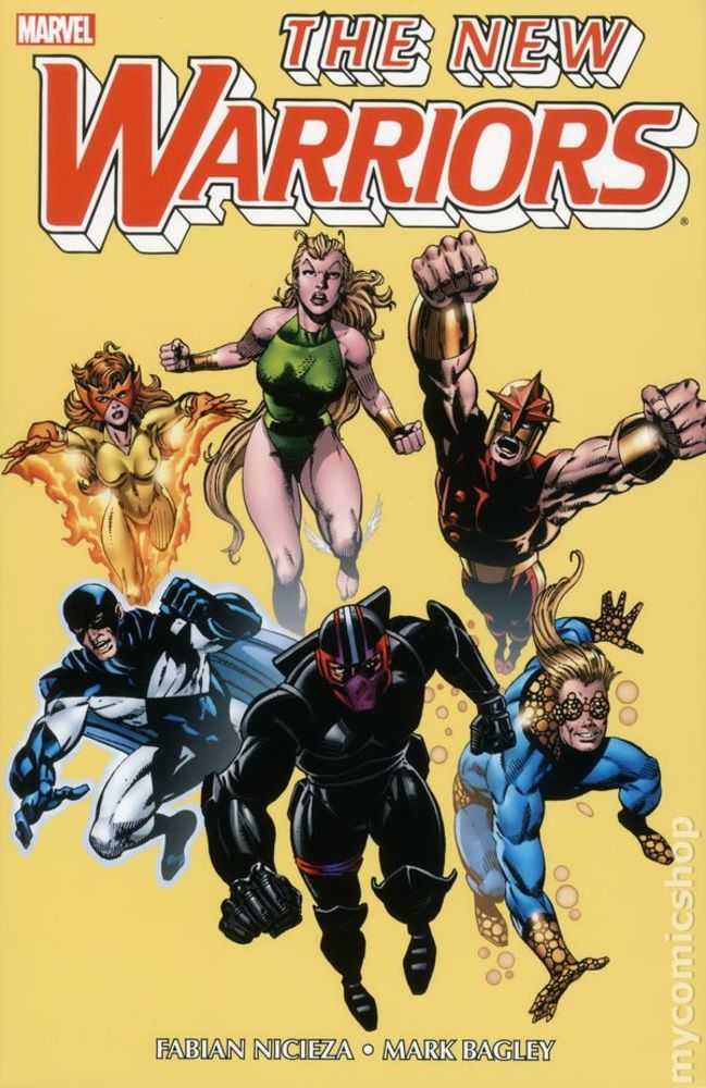 New Warriors Omnibus Hardcover Volume 01 Bagley Direct Market Variant Edition