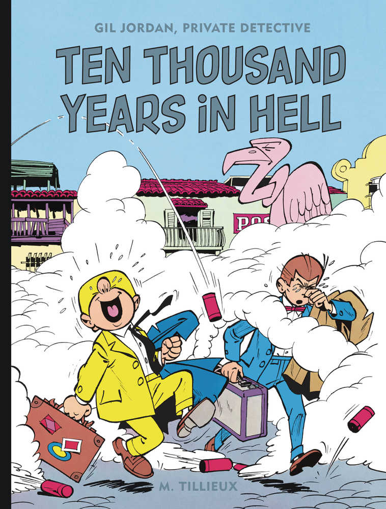 Gil Jordan Ten Thousand Years Hell Hardcover 