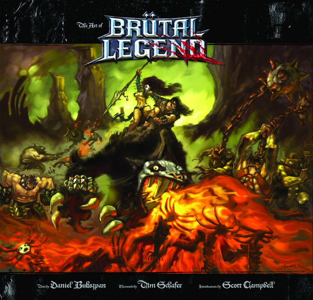 Art Of Brutal Legend Hardcover 