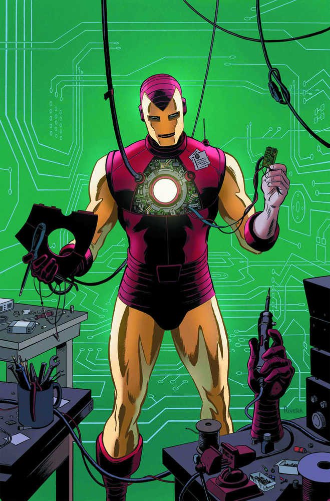 Iron Man By Rivera Poster