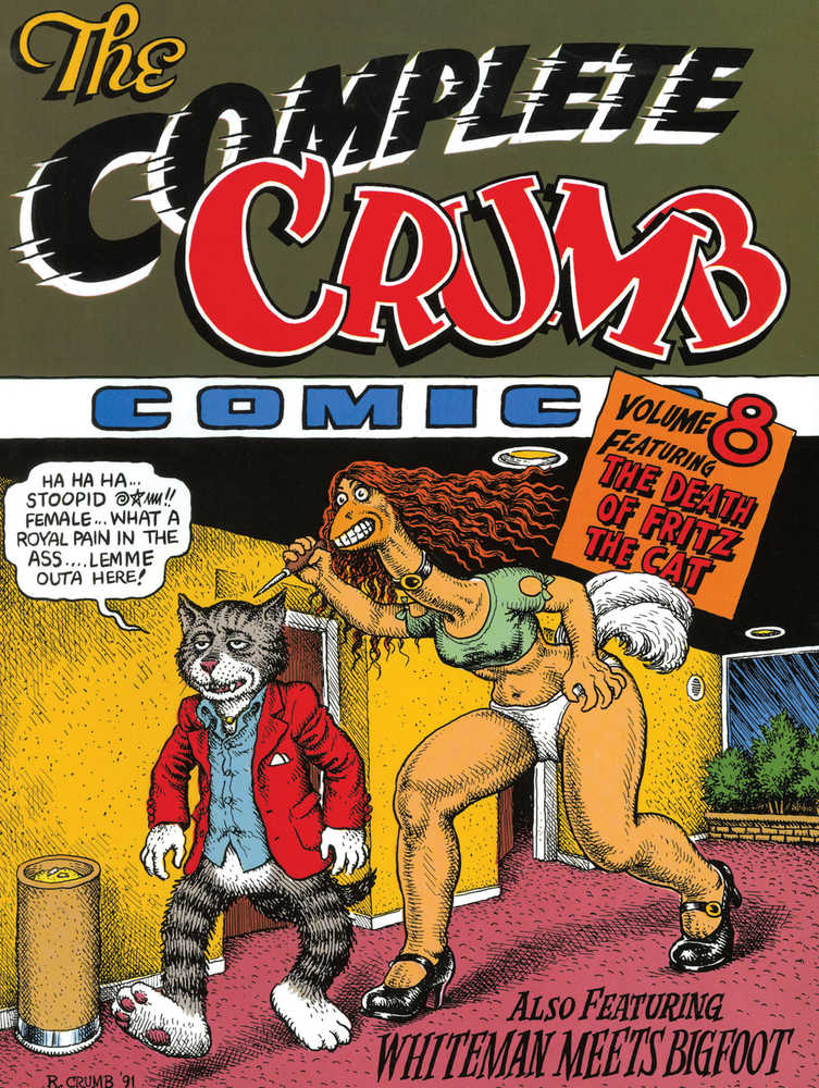 Complete Crumb Comics TPB Volume 08 Death Fritz Cat (New Printing) (M