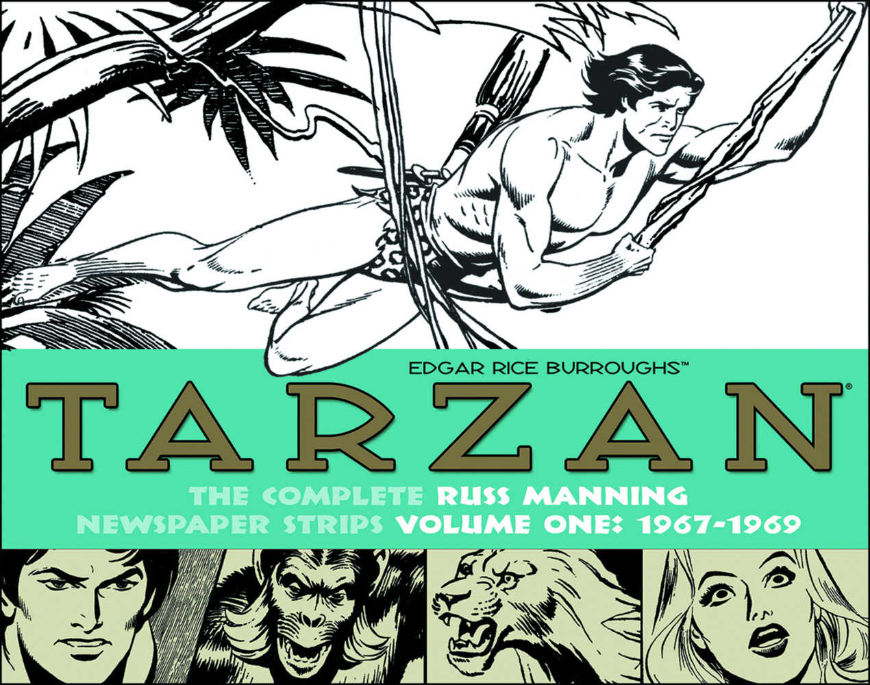 Tarzan Russ Manning Newspaper Strips Hardcover Volume 01 1967 1970
