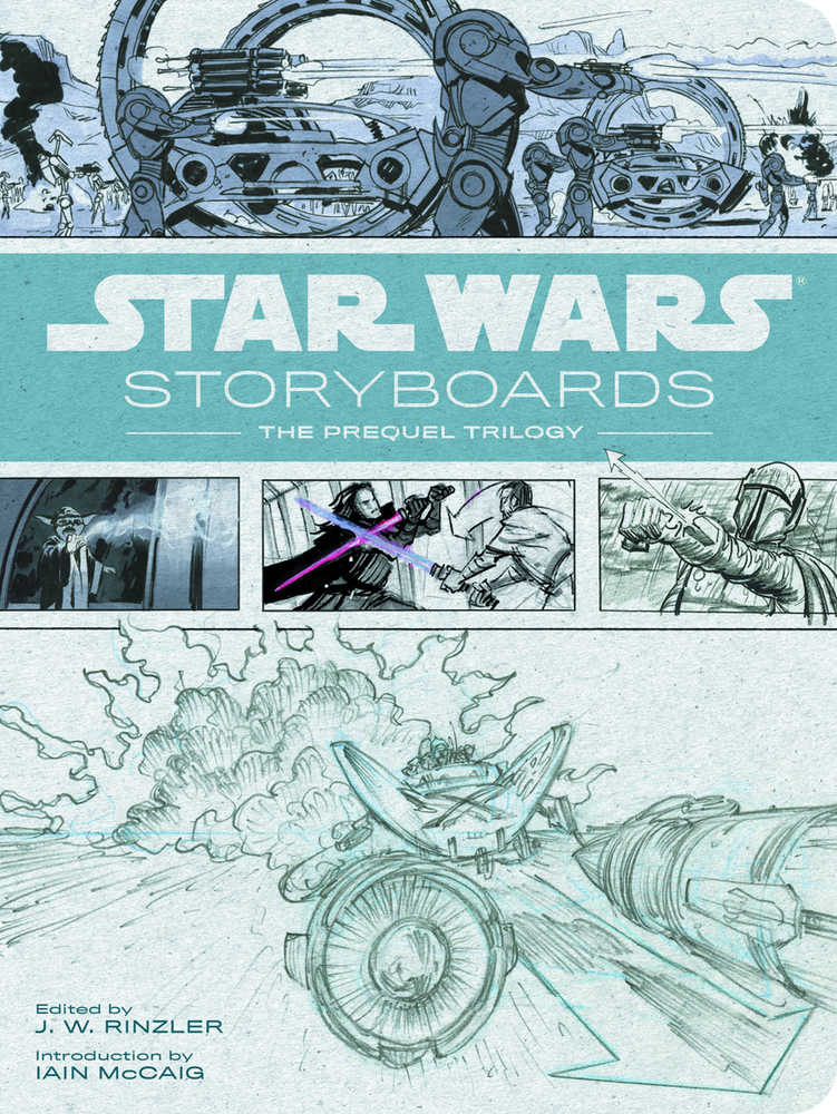 Star Wars Storyboards Prequel Trilogy Hardcover 