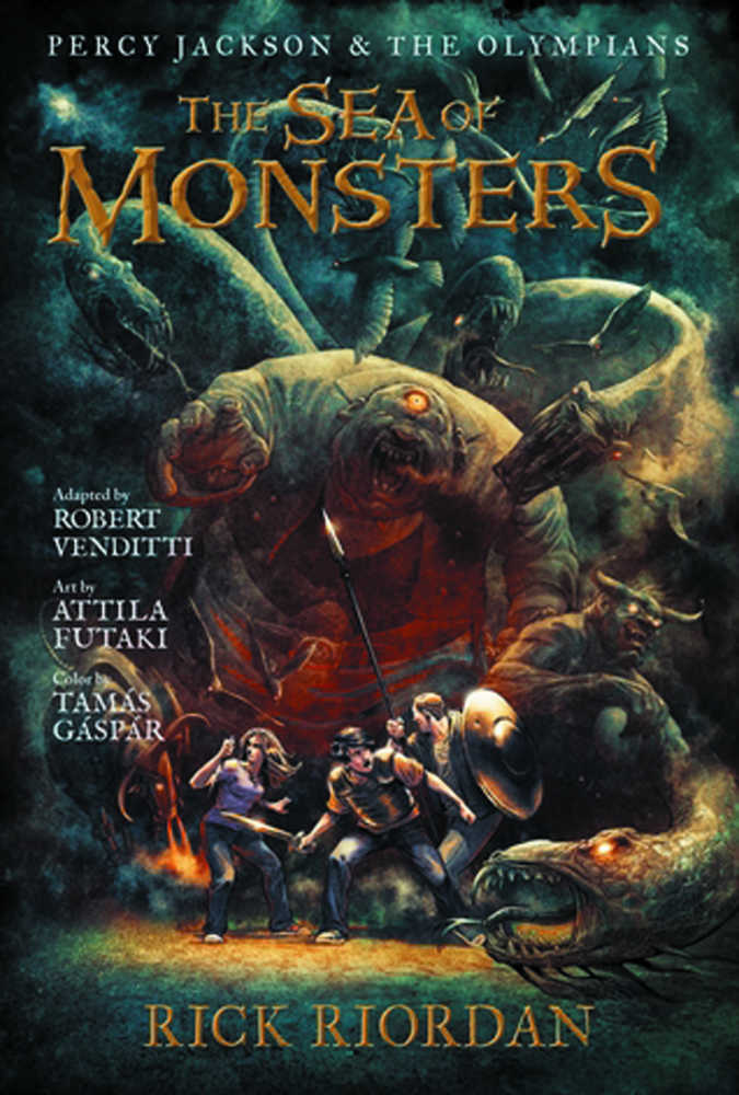 Percy Jackson & Olympians Softcover Volume 02 Sea Of Monsters 