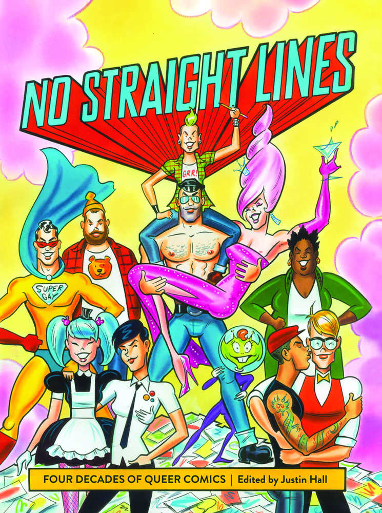 No Straight Lines Queer Comics TPB 