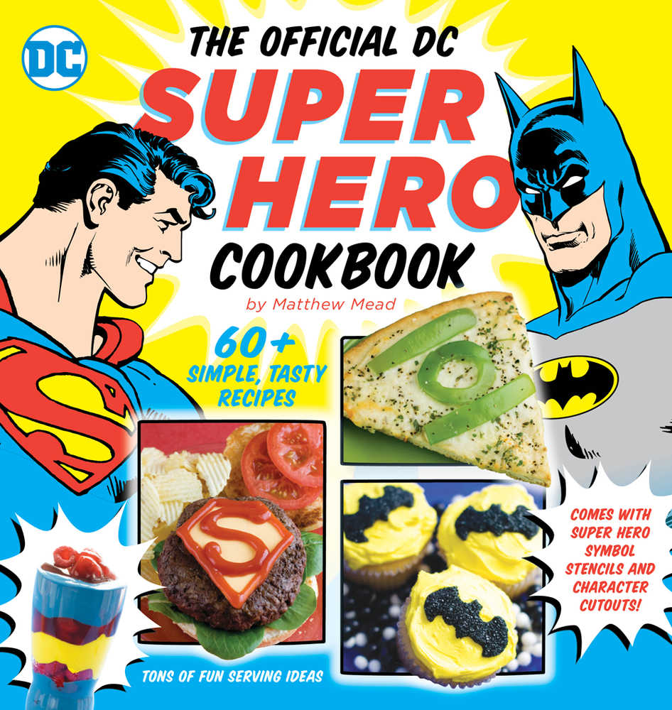 Official DC Super Hero Cookbook Hardcover 