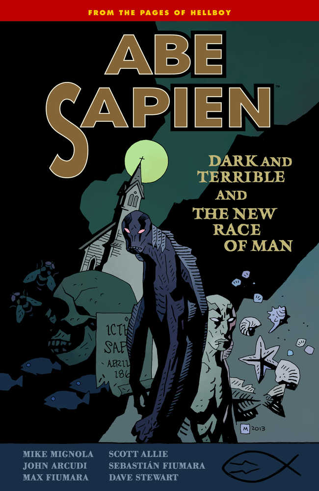Abe Sapien TPB Volume 03 Dark Terrible New Race Man 