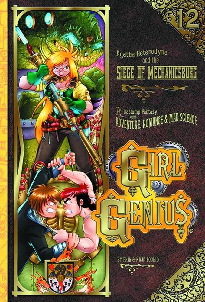 Girl Genius Graphic Novel Volume 12 Siege Of Mechanicsburg