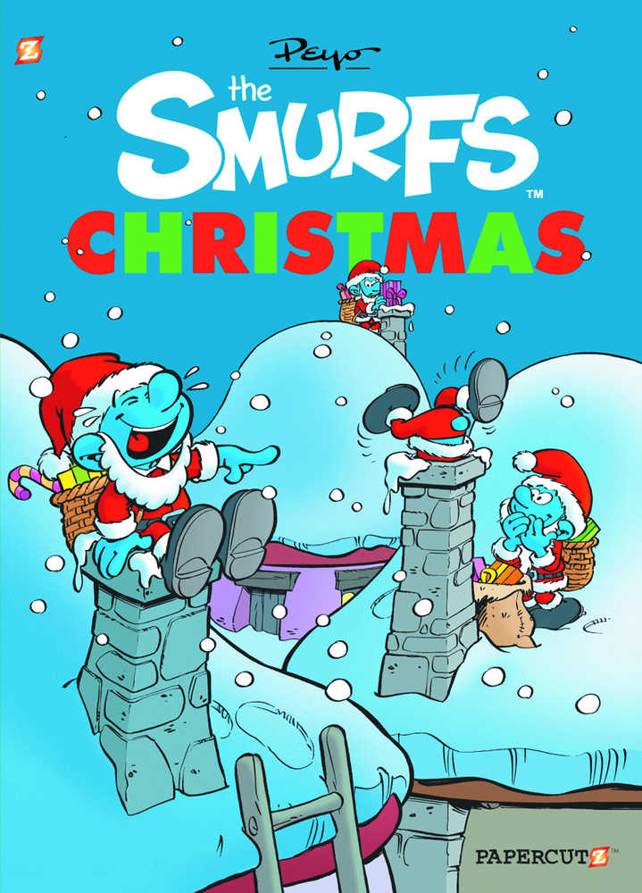 Smurfs Christmas Hardcover 