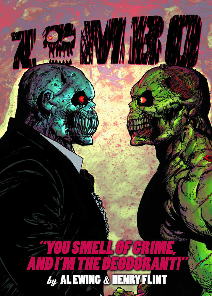 Zombo You Smell Of Crime Graphic Novel (Mature) 