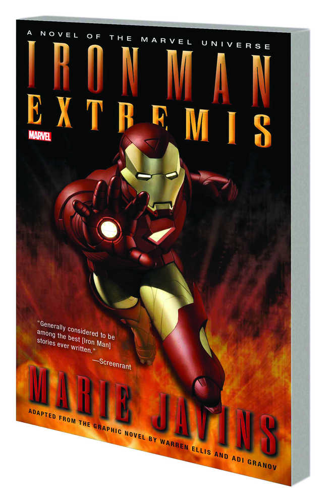 Iron Man Extremis Prose Novel Mass Market TPB