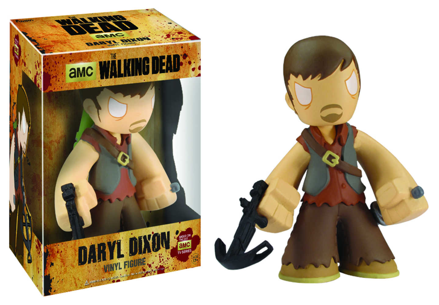 Walking Dead Daryl Dixon 7 In Vinyl Figure 