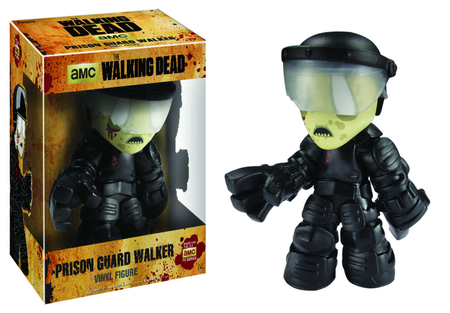 Walking Dead Prison Guard Walker 7 In Vinyl Figure 
