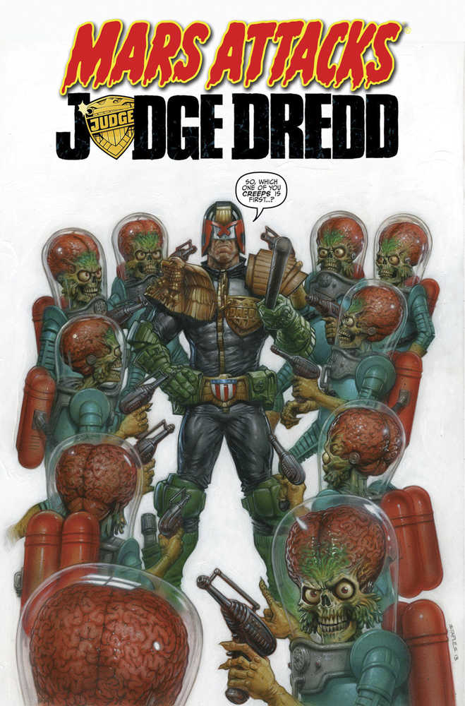 Mars Attacks Judge Dredd TPB