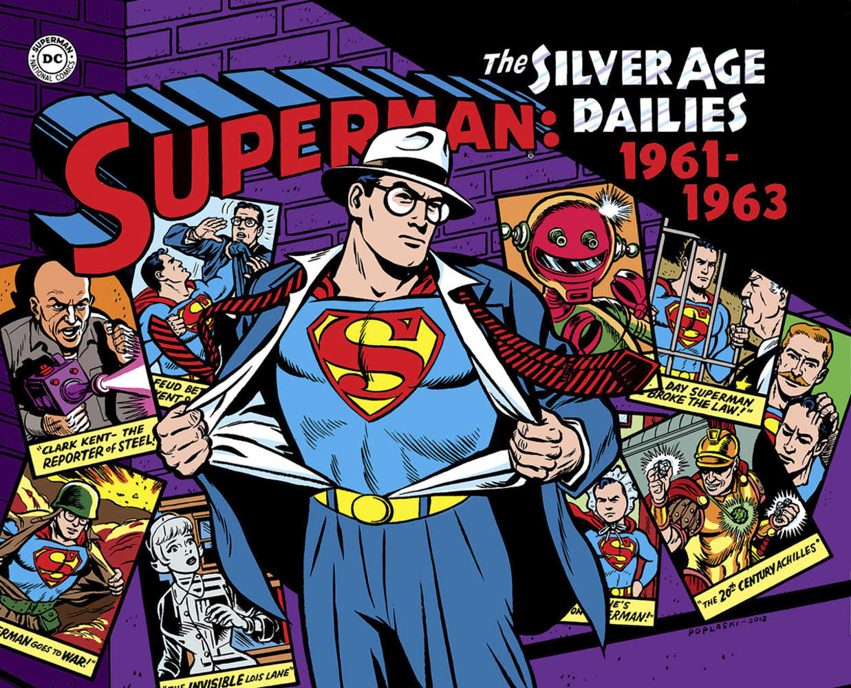 Superman Silver Age Newspaper Dailies Hardcover Volume 02 1961 1963