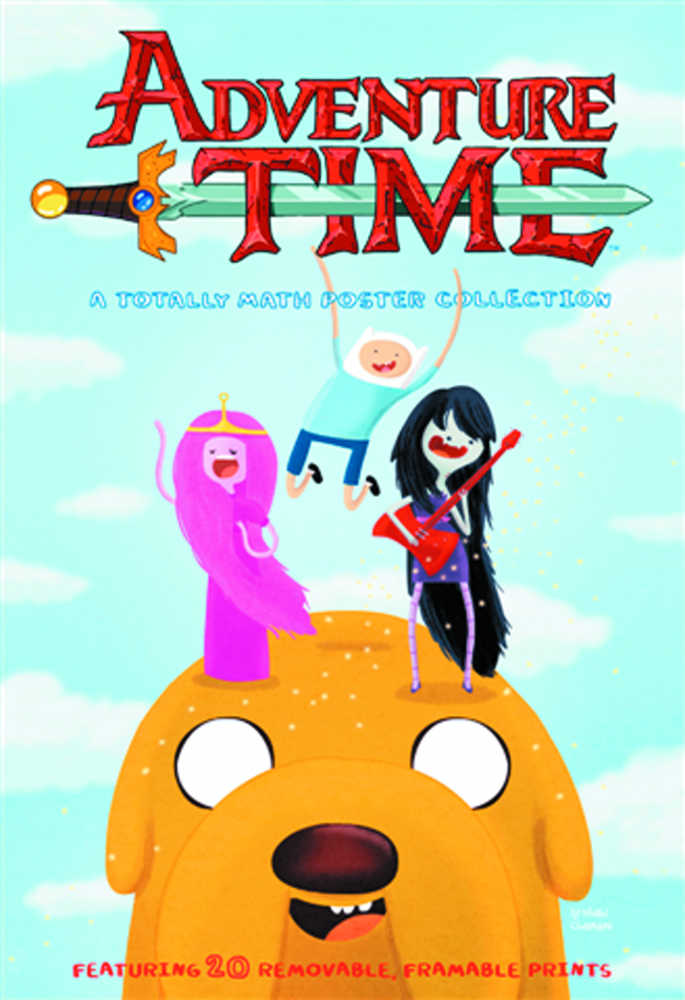 Adventure Time Totally Math Poster Collection Softcover 