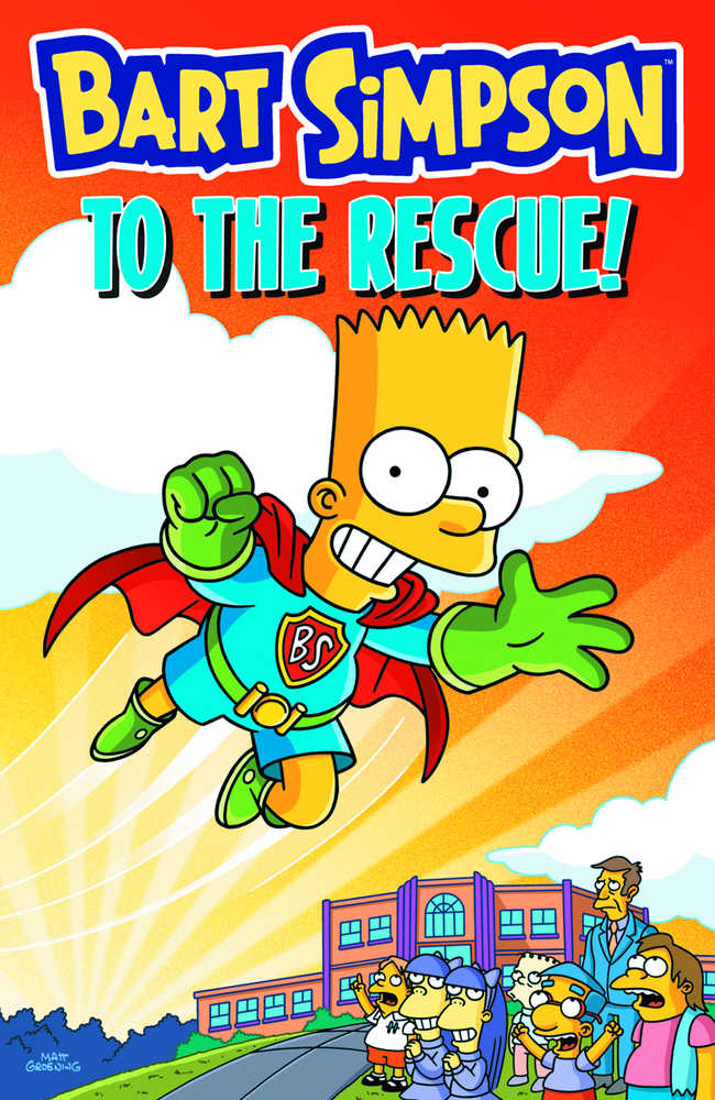 Bart Simpson To The Rescue Graphic Novel