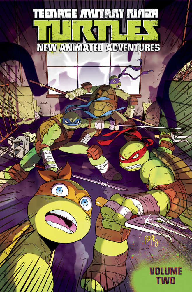 Teenage Mutant Ninja Turtles New Animated Adventures TPB Volume 02