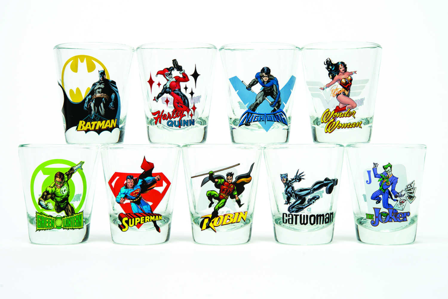 Toon Tumblers Wonder Woman Mini Glass 