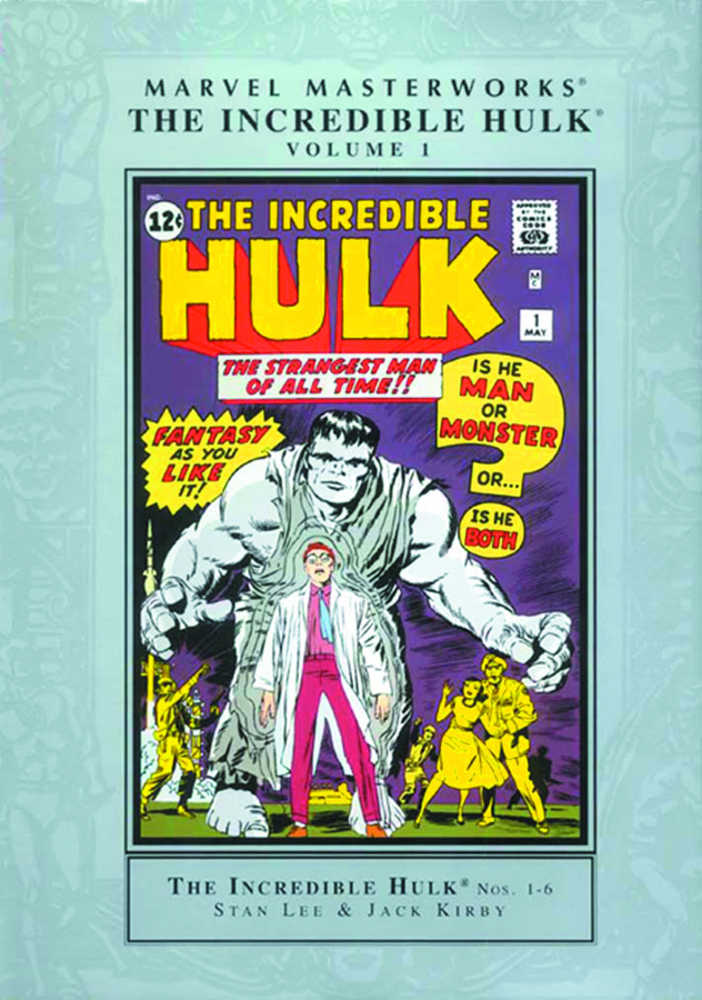 Marvel Masterworks Incredible Hulk Hardcover Volume 01 New Printing