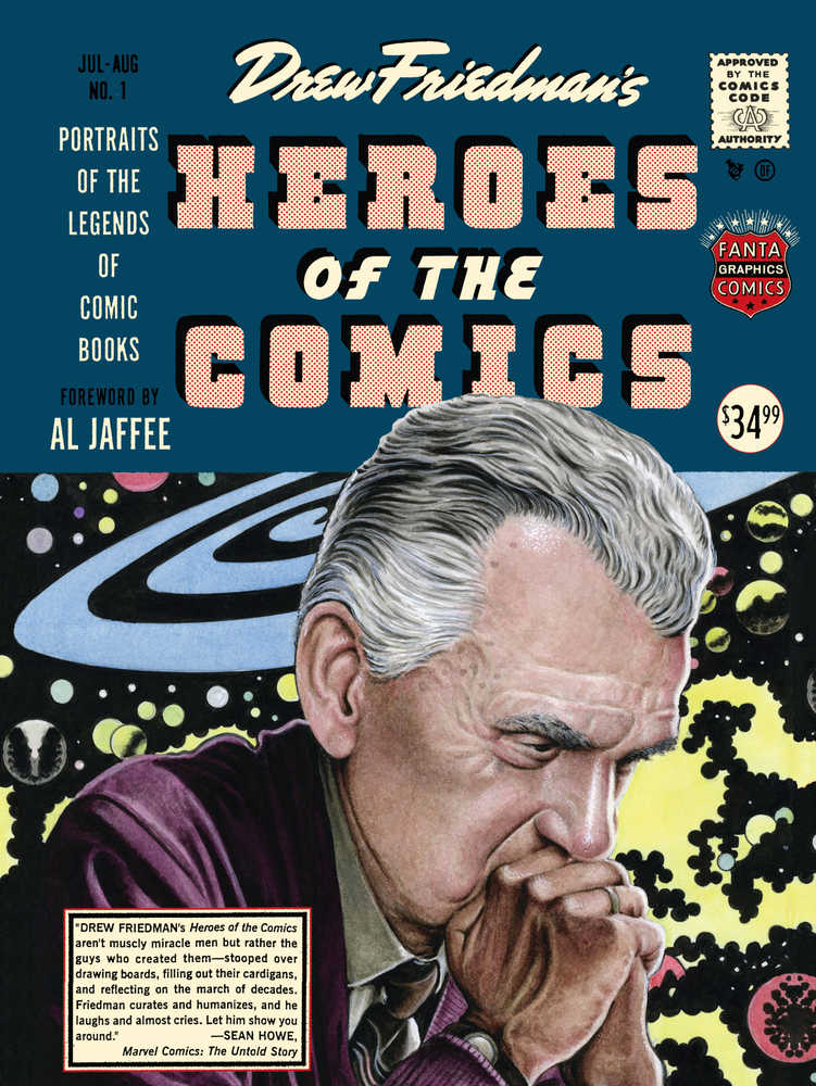 Heroes of the Comics Hardcover Portraits Pioneering Legends 