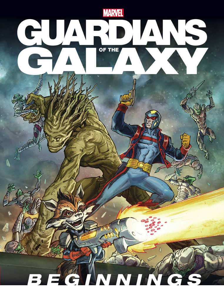 Guardians Of Galaxy Origin Story Year Hardcover 