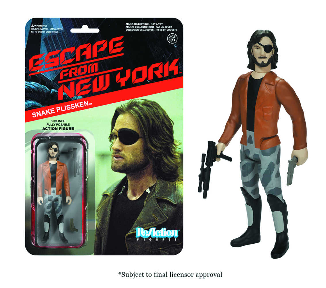 Reaction Escape From Ny Snake W/Jacket Figure 