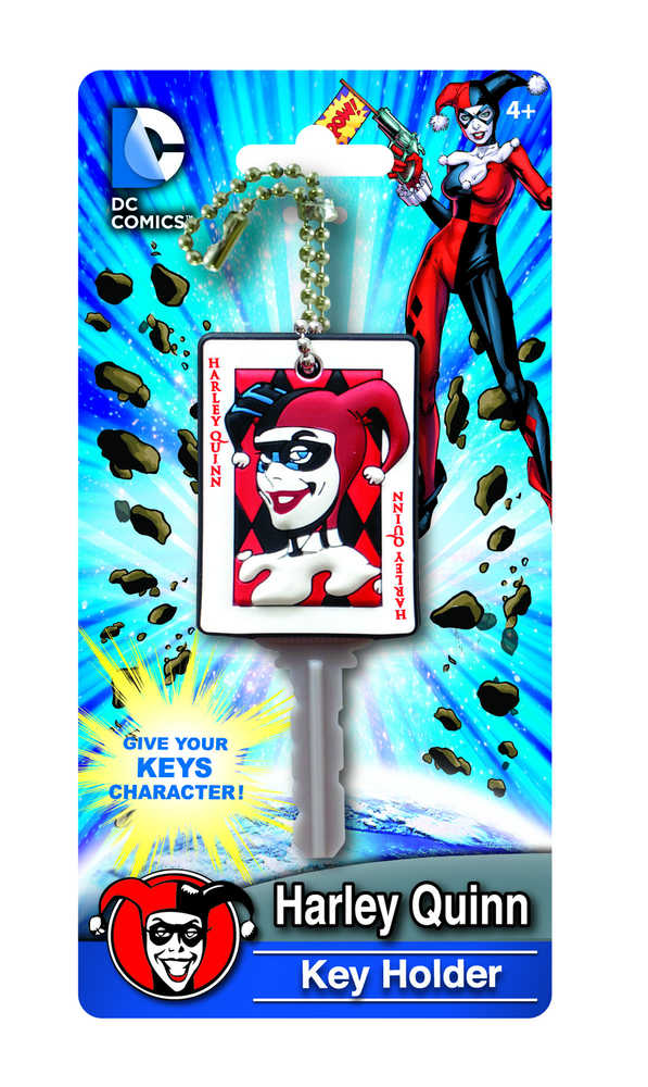 Harley Quinn Soft Touch PVC Key Holder 