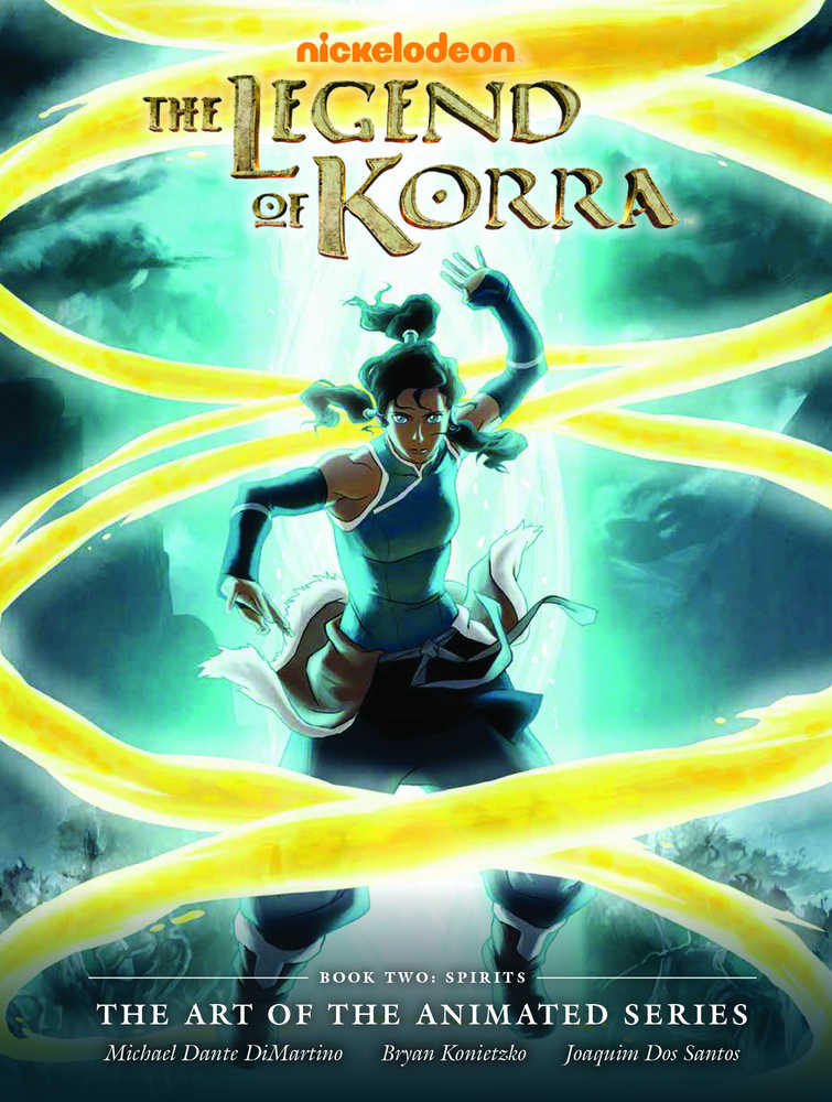 Legend Korra Art Animated Hardcover Book 02 Spirits