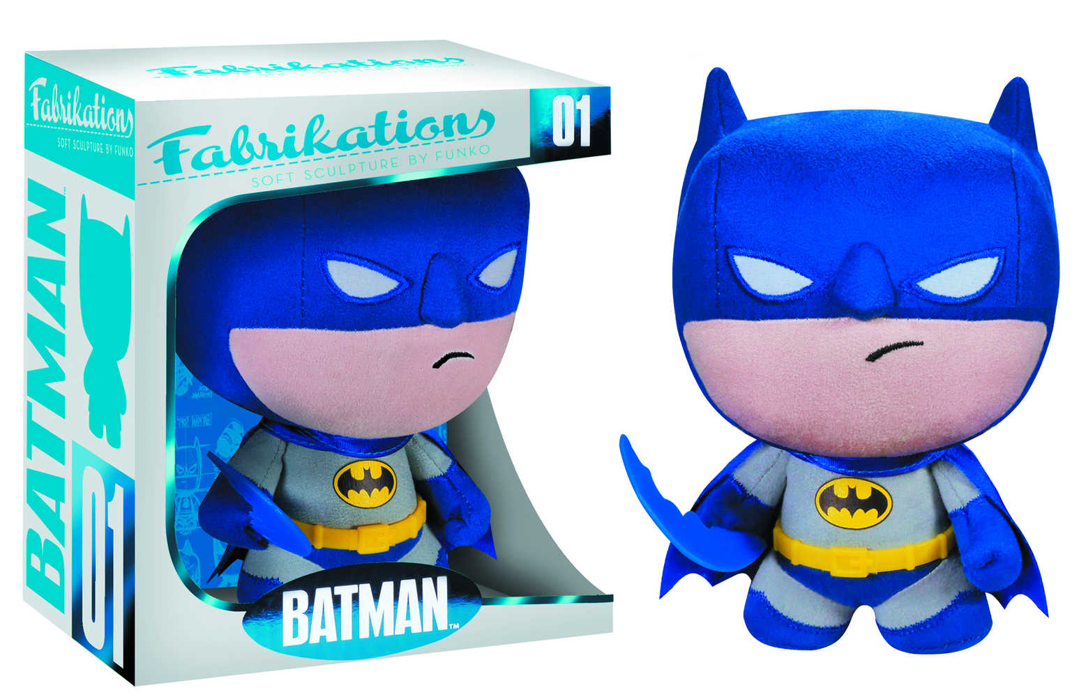 Fabrikations Batman Soft Sculpt Plush Figure 