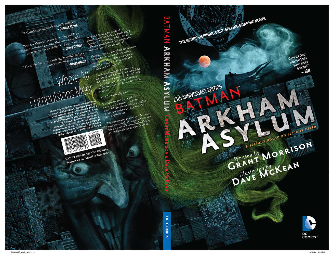 Batman Arkham Asylum 25 Th Anniv Deluxe Edition TPB (Mature)