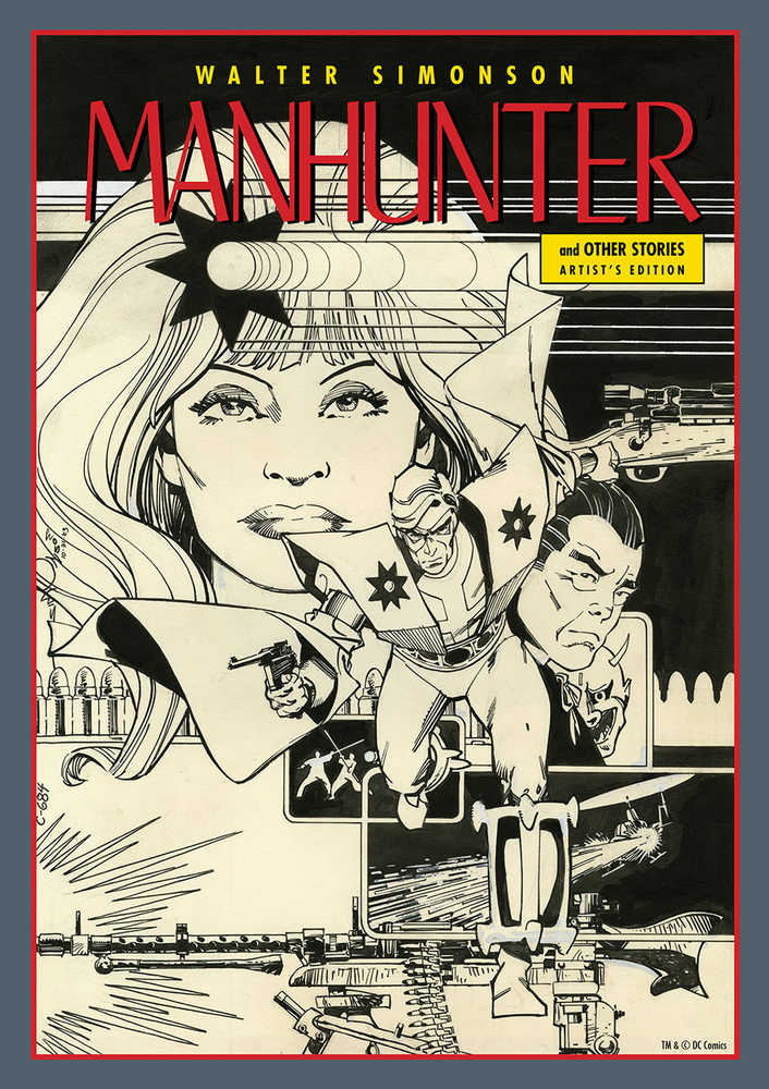 Walter Simonson Manhunter Artist Edition Hardcover 