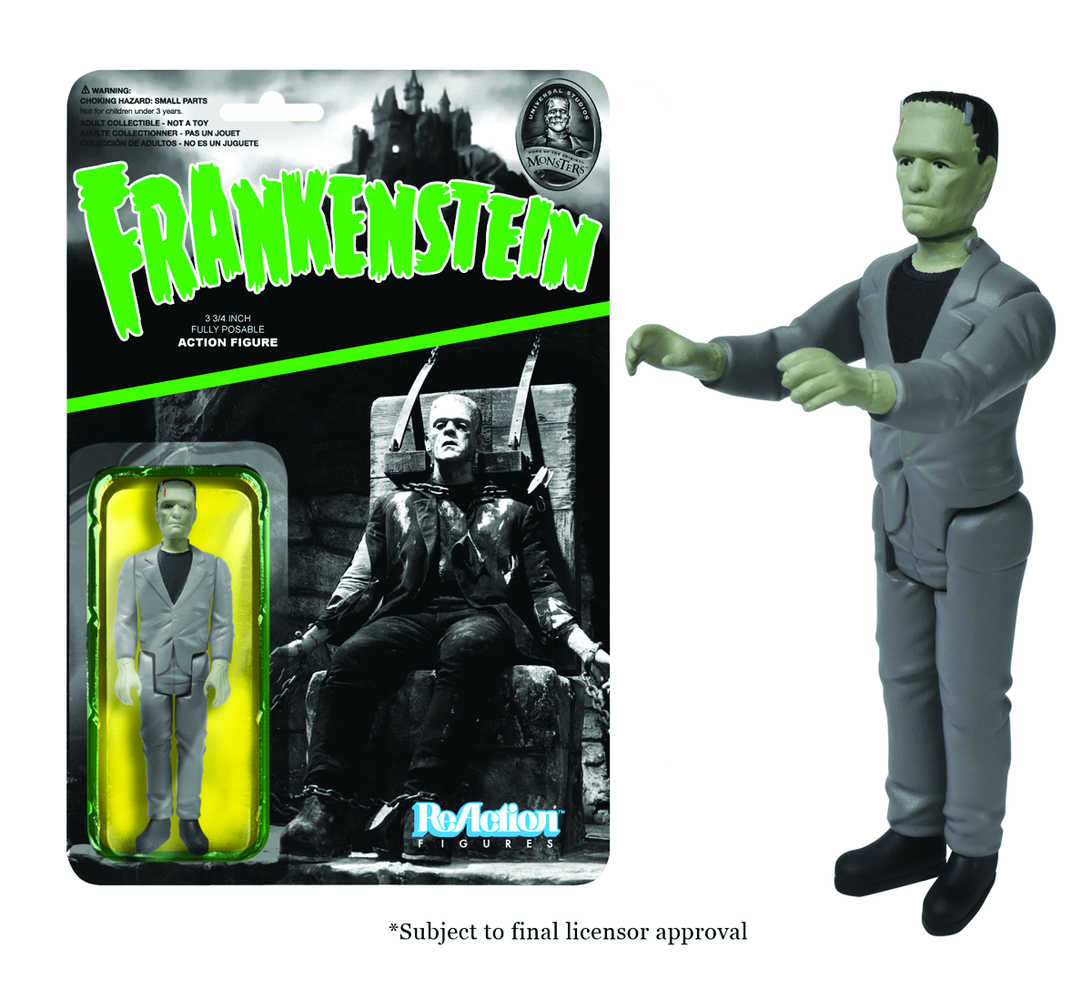 Reaction Univ Monsters Frankenstein Figure 