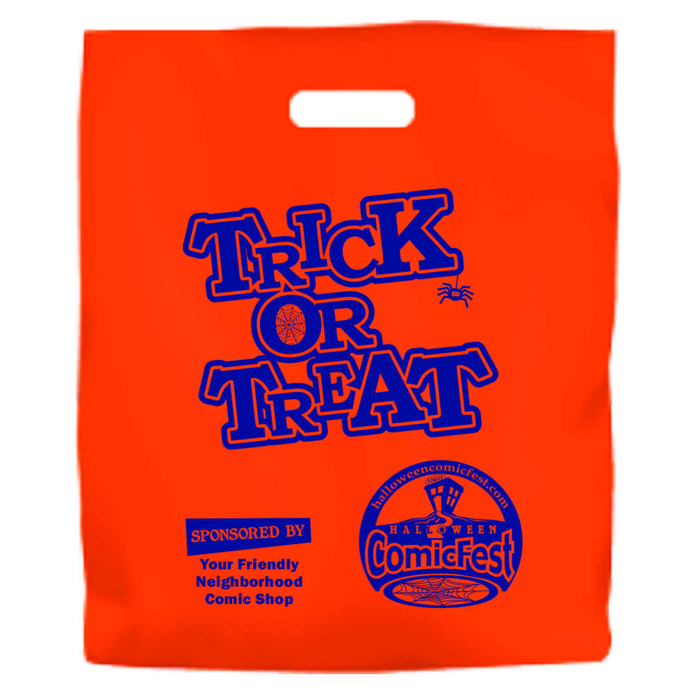 Halloween Comics Fest Store Bags Standard Box Of 250  
