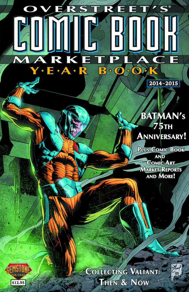 Overstreet Comic Book Marketplace Yearbook 2014 X O Manowar Cv