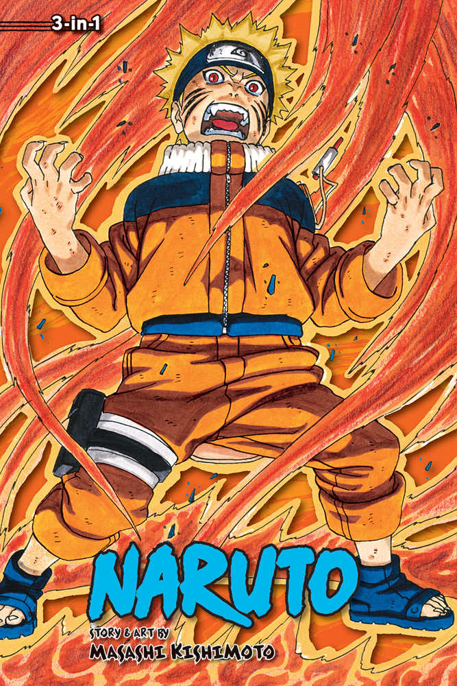 Naruto 3 In1 TPB Volume 09 