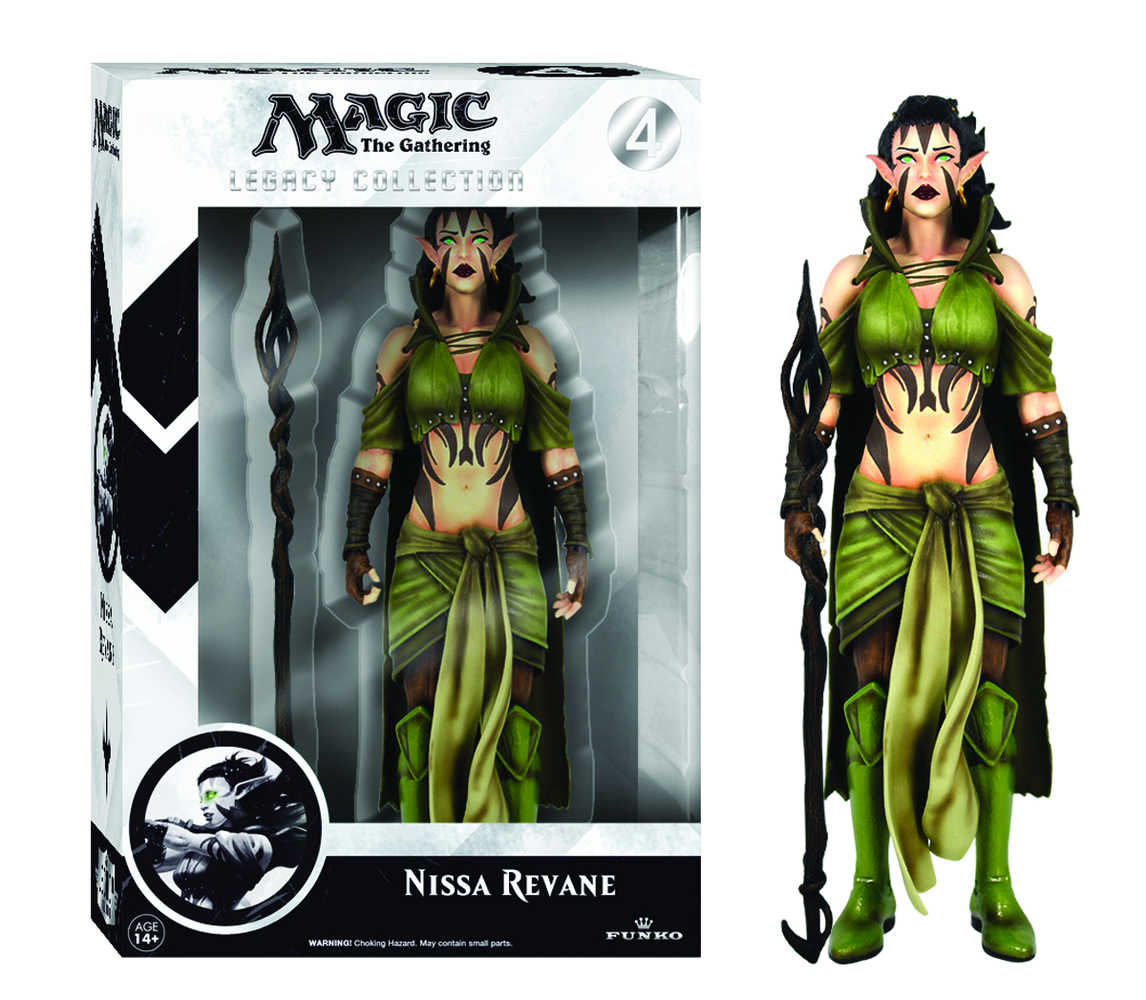 Legacy Magic The Gathering Nissa Revane Action Figure 