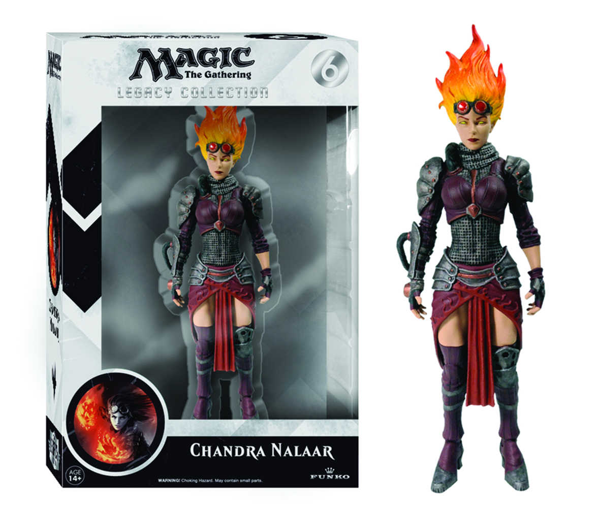 Legacy Magic The Gathering Chandra Nalaar Action Figure 