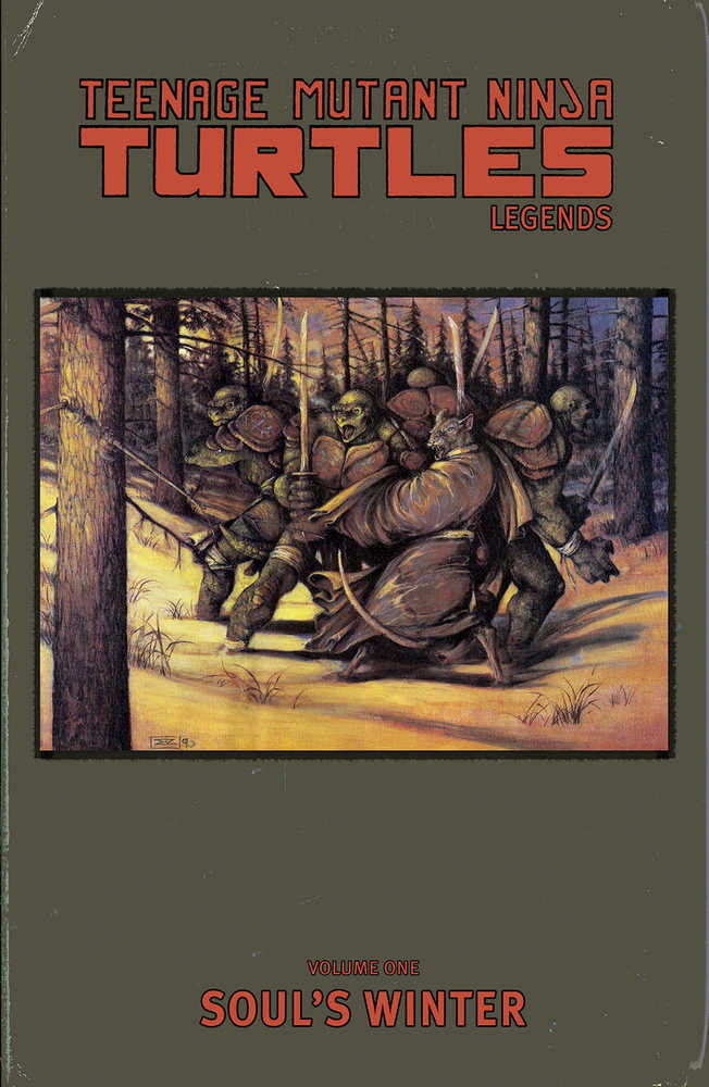 Teenage Mutant Ninja Turtles Legends Souls Winter Michael Zulli Hardcover