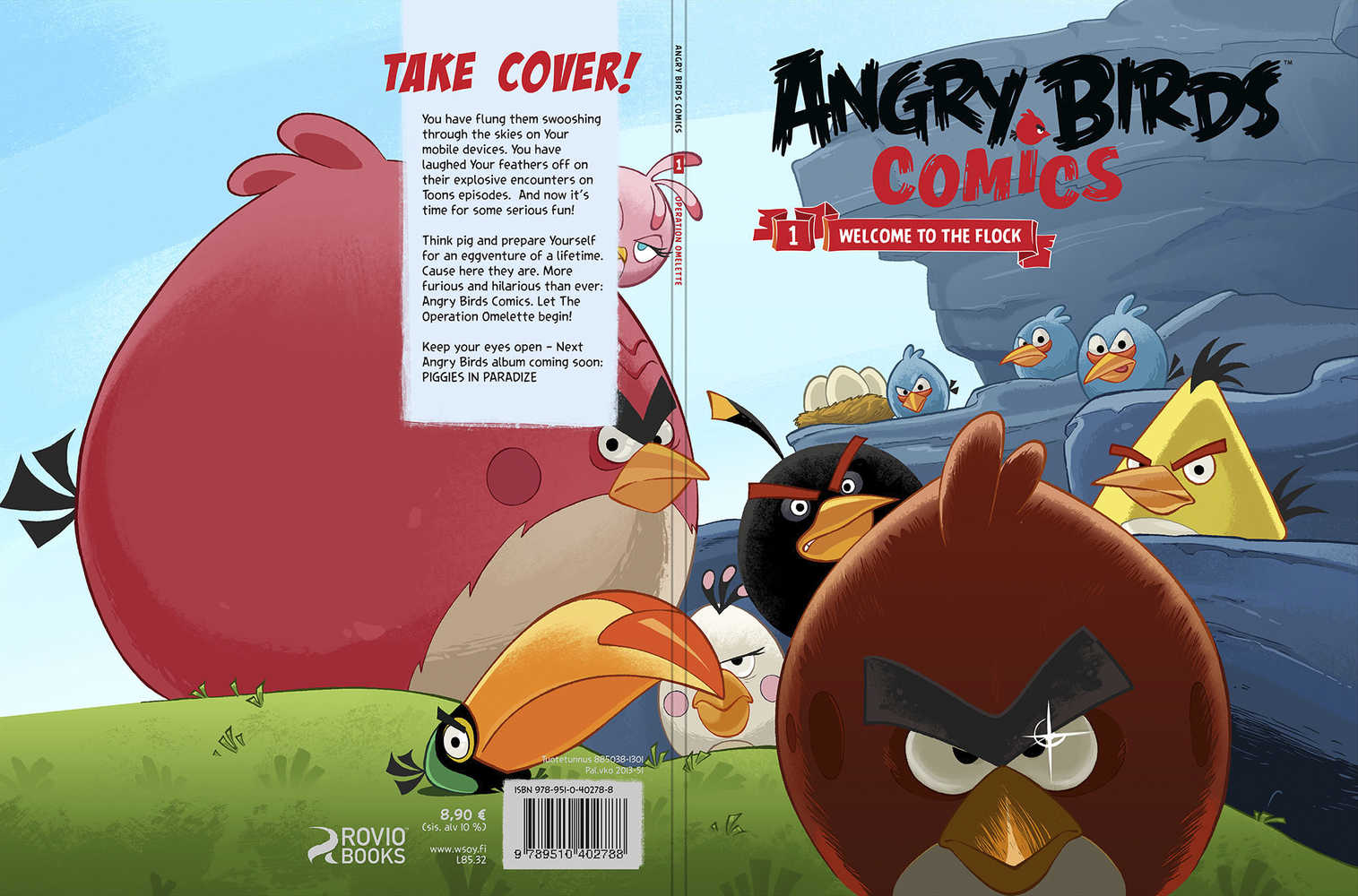 Angry Bird Comics Hardcover Volume 01 Welcome To The Flock