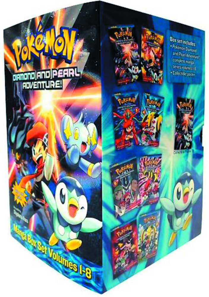 Pokemon Adventures Diamond Pearl Platinum Graphic Novel Box Set 