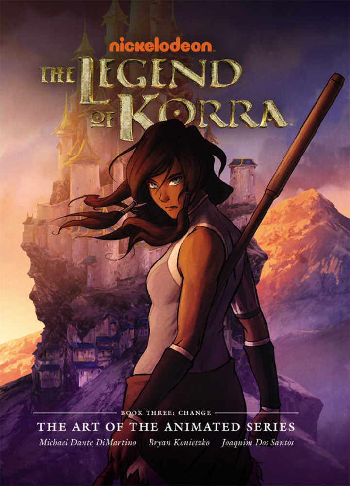 Legend Korra Art Animated Hardcover Book 03 Change