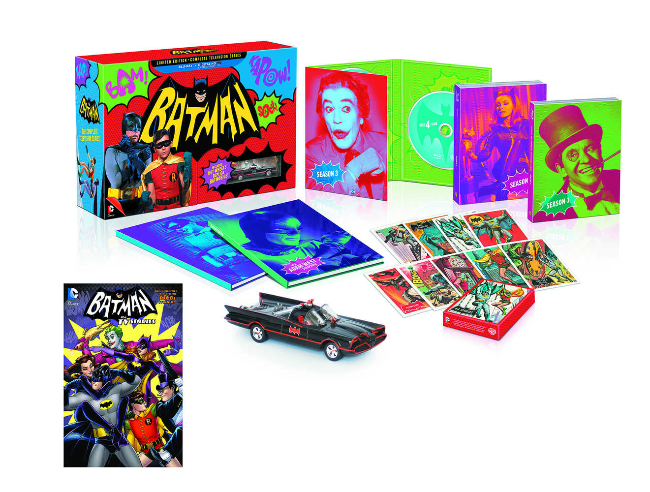 Batman Complete TV Series Exclusive Lim Edition Blu Ray & Book Set 