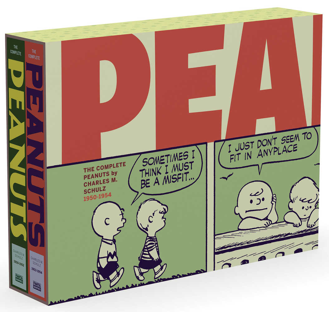 Complete Peanuts TPB Box Set 1950 1954 